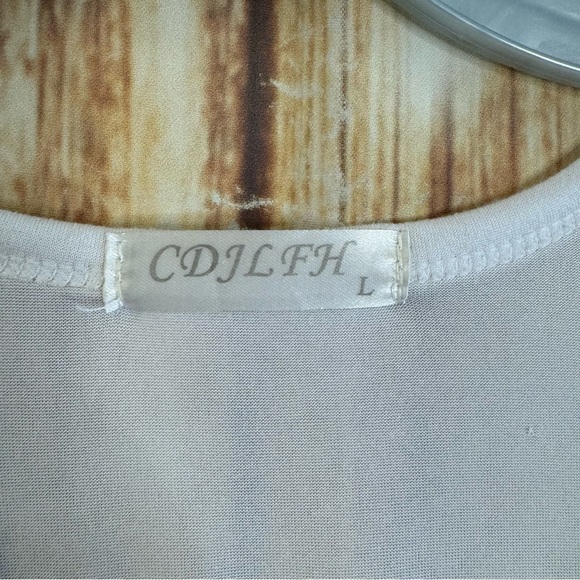 CDJLFH Women’s Casual Cat Print Sleeveless Round Neck Top Size Large - Picture 8 of 9